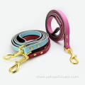 Luxury Solid Colorful Genuine Leather Dog Collar